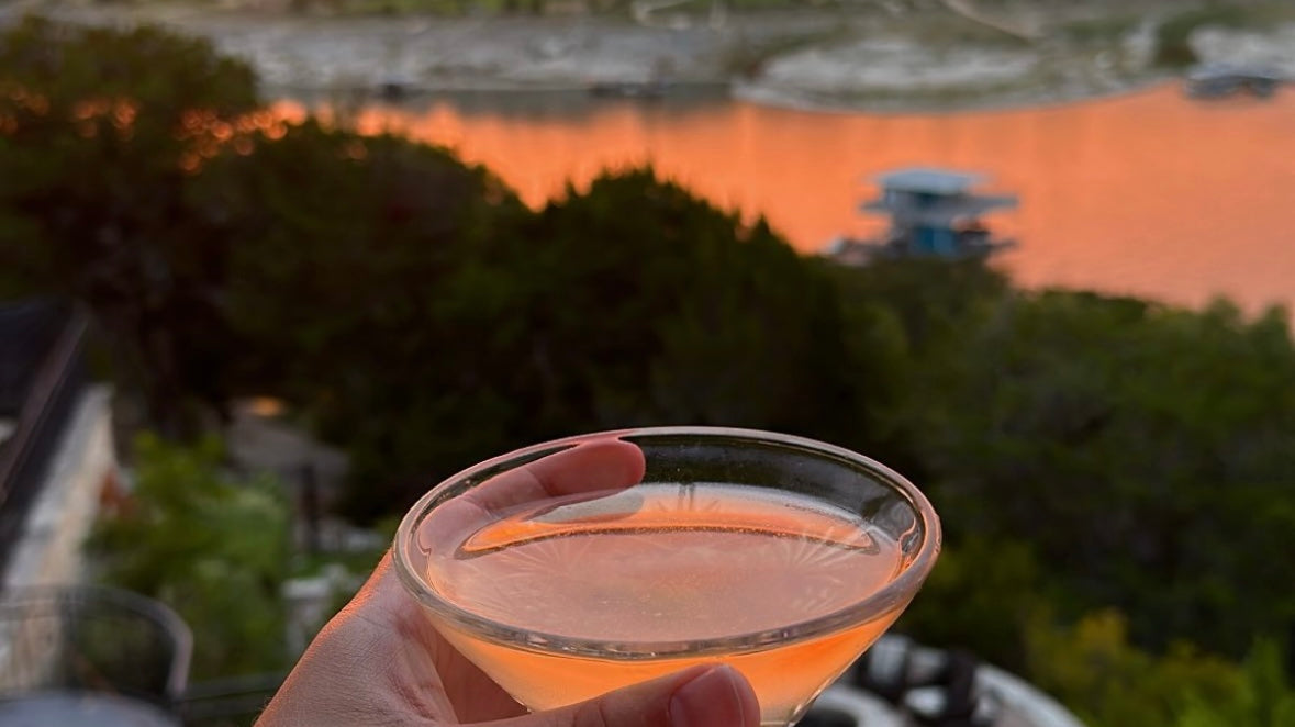 It all started with a sip and a view...
