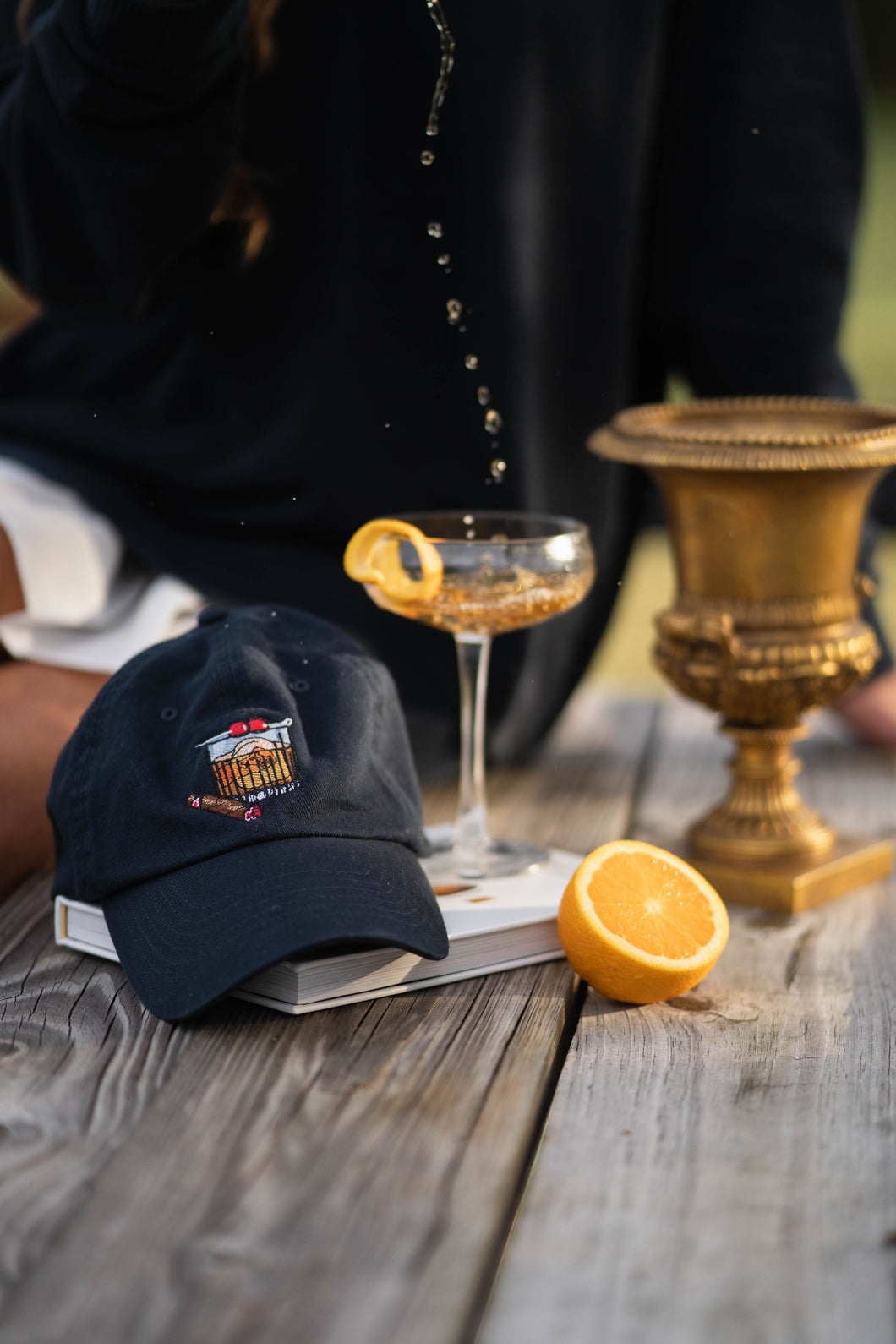 Navy Old Fashioned “Dad” Hat