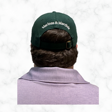 Load image into Gallery viewer, Monaco + Champagne “Dad” Hat - Forest Green
