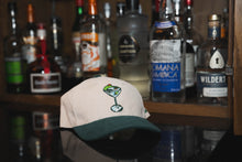 Load image into Gallery viewer, Fall Corduroy Beige &amp; Forest Green Hat
