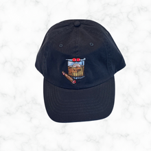 Load image into Gallery viewer, Navy Old Fashioned “Dad” Hat
