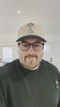 Load and play video in Gallery viewer, Fall Corduroy Beige &amp; Forest Green Hat
