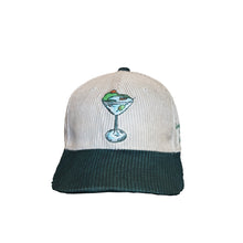 Load 3D model into Gallery viewer, Fall Corduroy Beige &amp; Forest Green Hat
