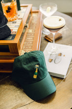 Load image into Gallery viewer, Pop The Champagne Forest Green “Dad Hat”
