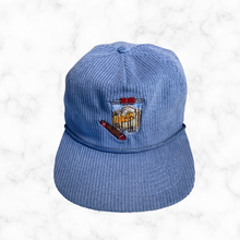 Load image into Gallery viewer, Old Fashioned Midnight Blue Floppy Corduroy Hat
